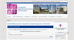 Desktop Screenshot of evkirche-fn.de